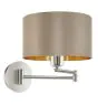 Eglo Wall Light Maserlo Steel Satin Nickel | Suitable for E27